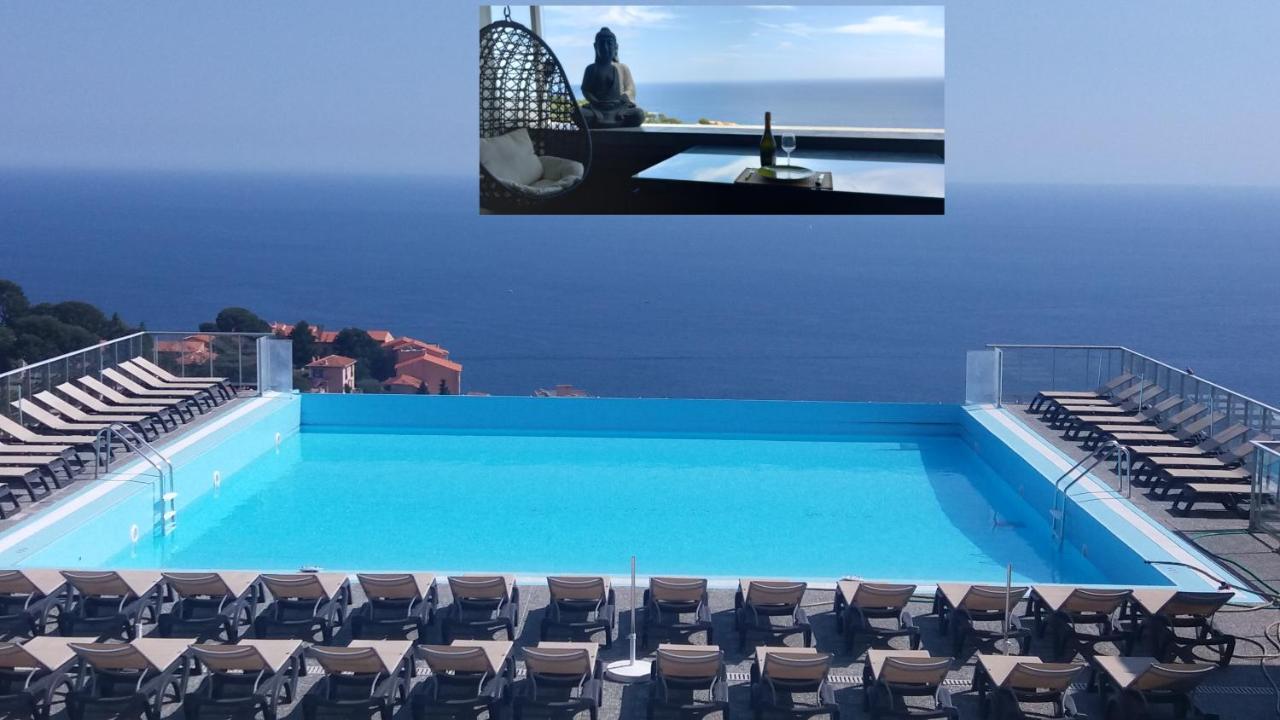 Appartement Zen Costa Plana Cap-d'Ail Exteriör bild